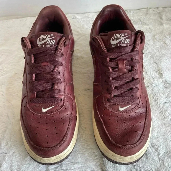 2004 Nike Air Force 1 Low “Aged Wine Women Size 8.5 - Picture 2 of 15